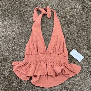 Halter tank top
